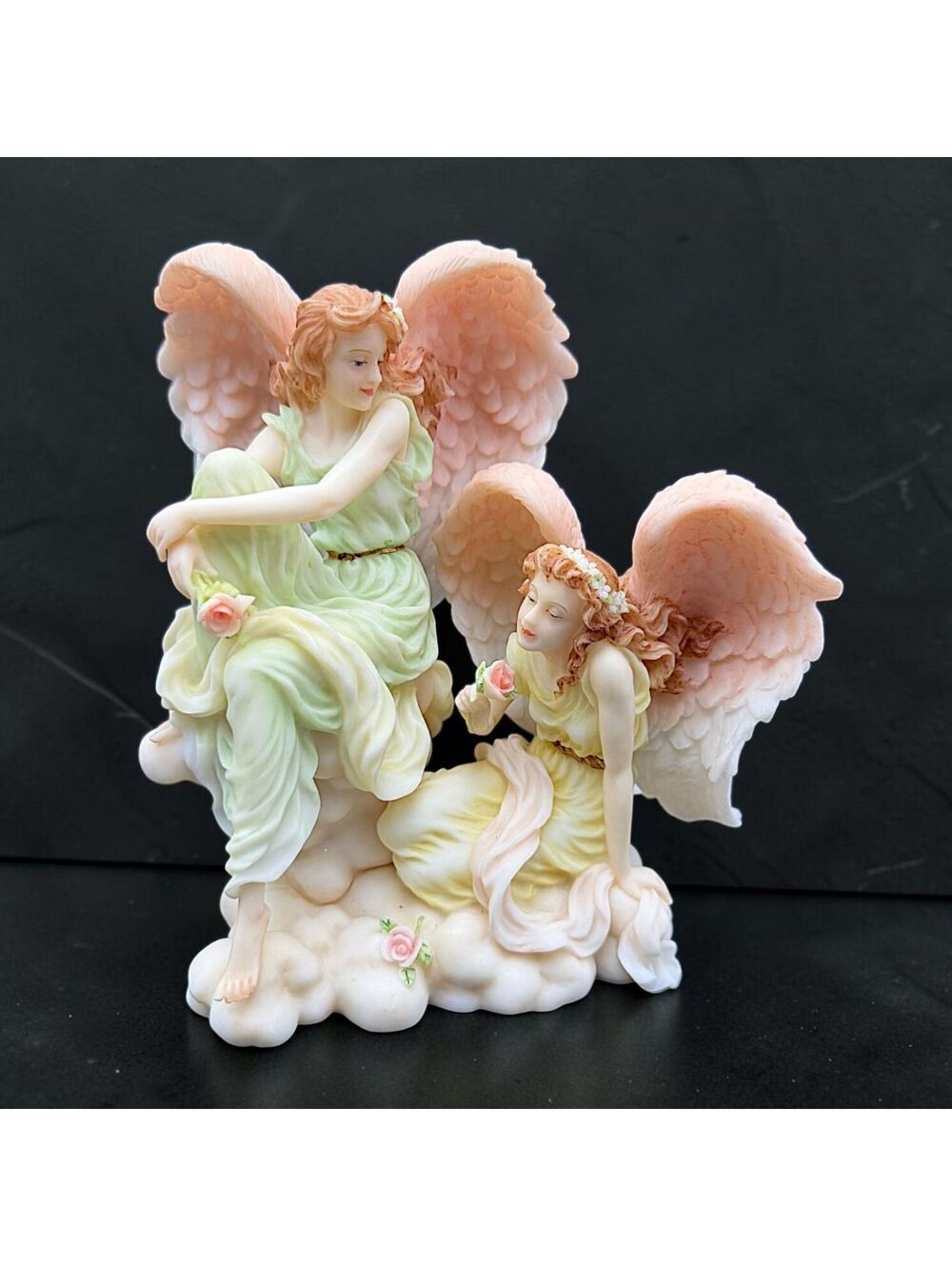 Vtg. Seraphim Classics Sisters Heart and Soul #81486 Roman Angel Figurine 1998